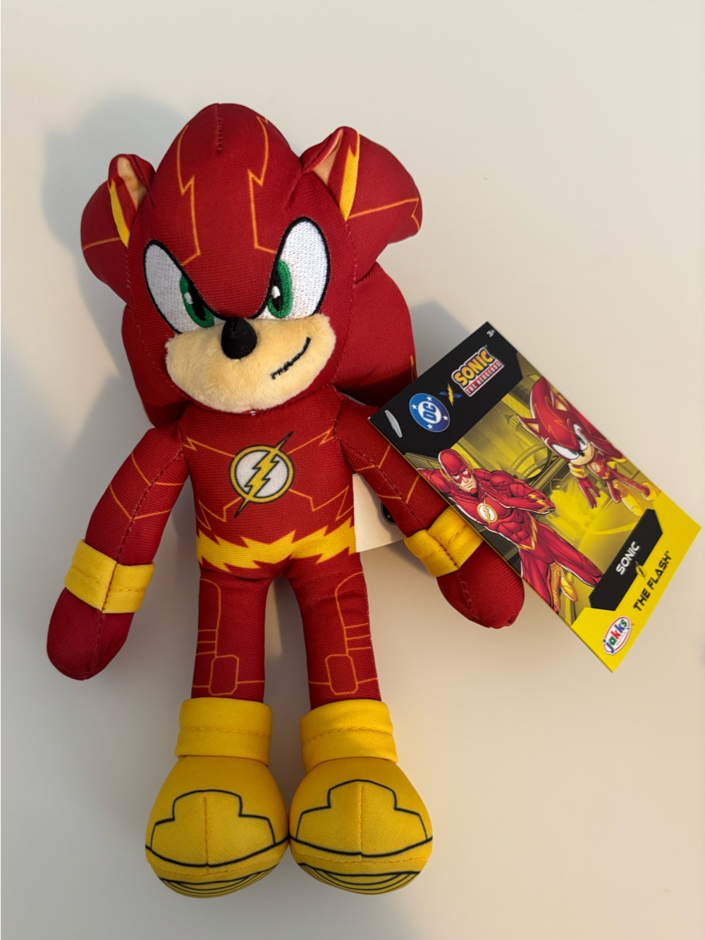 Sonic The Hedgehog, The Flash x Sonic Plush Toy - Official Licensed Kids Toy